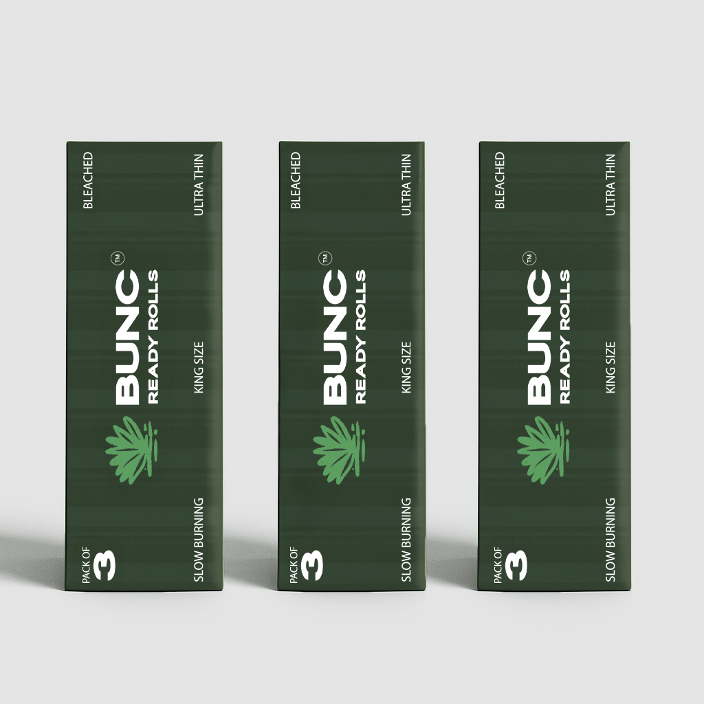Bunc ready rolls pack of 3 Bleached
