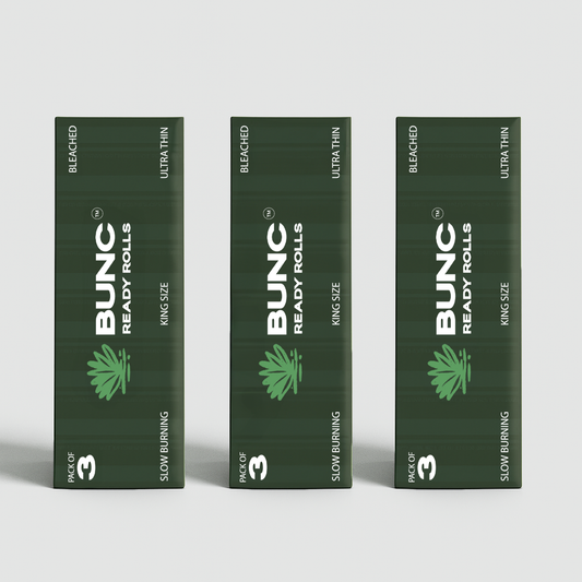 Bunc ready rolls pack of 3 Bleached